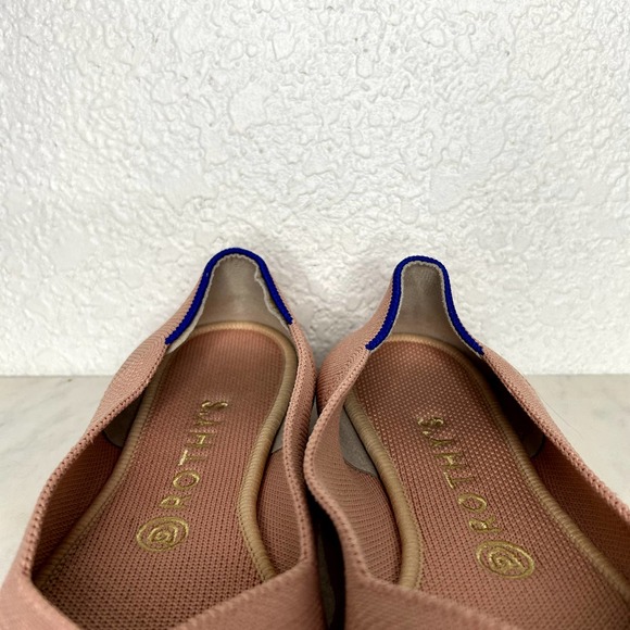 Rothy's The Flat Pink Coral Womens Size 9 Ballet Flat Round Toe Retired - Picture 7 of 16
